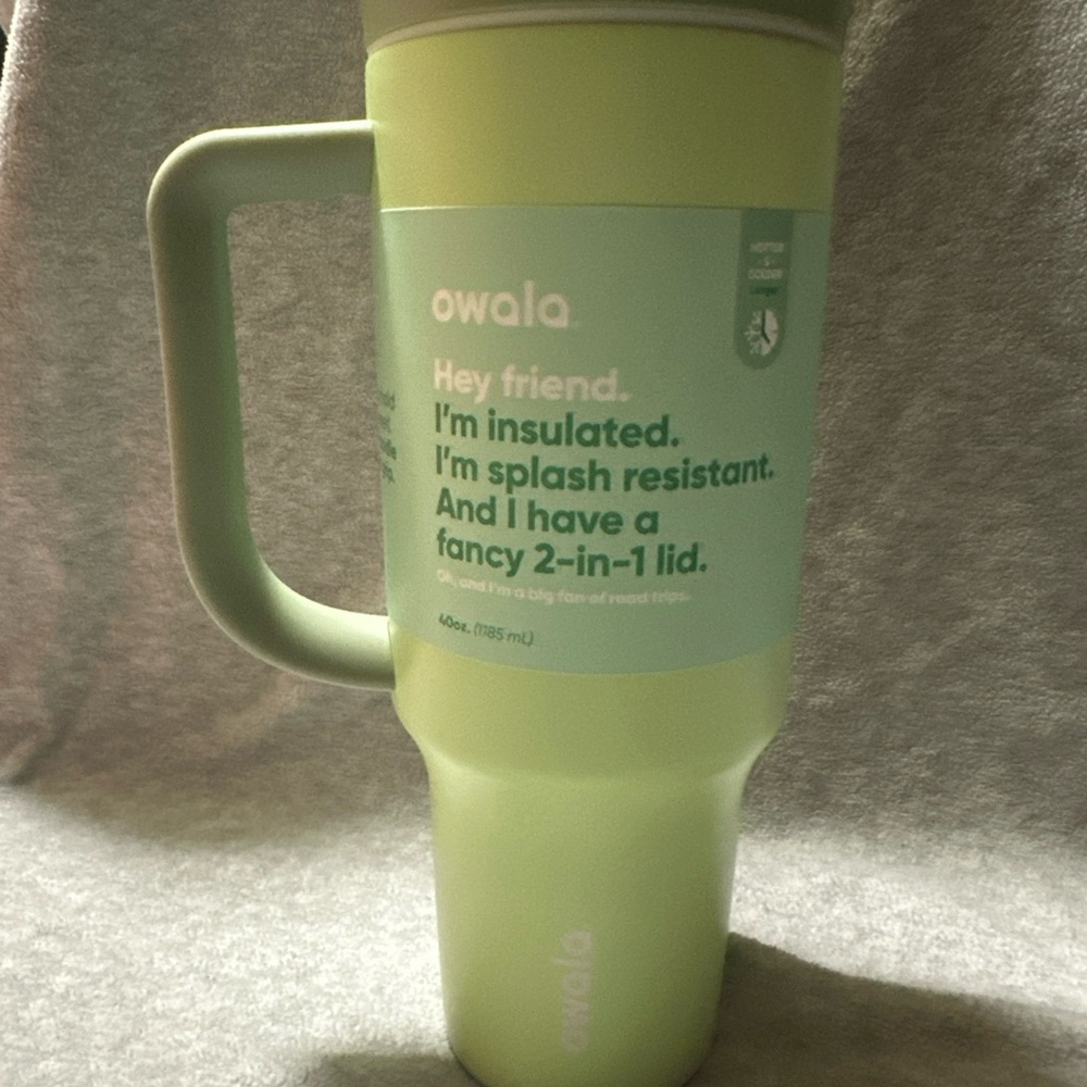 Owala Green Insulated Travel Mug